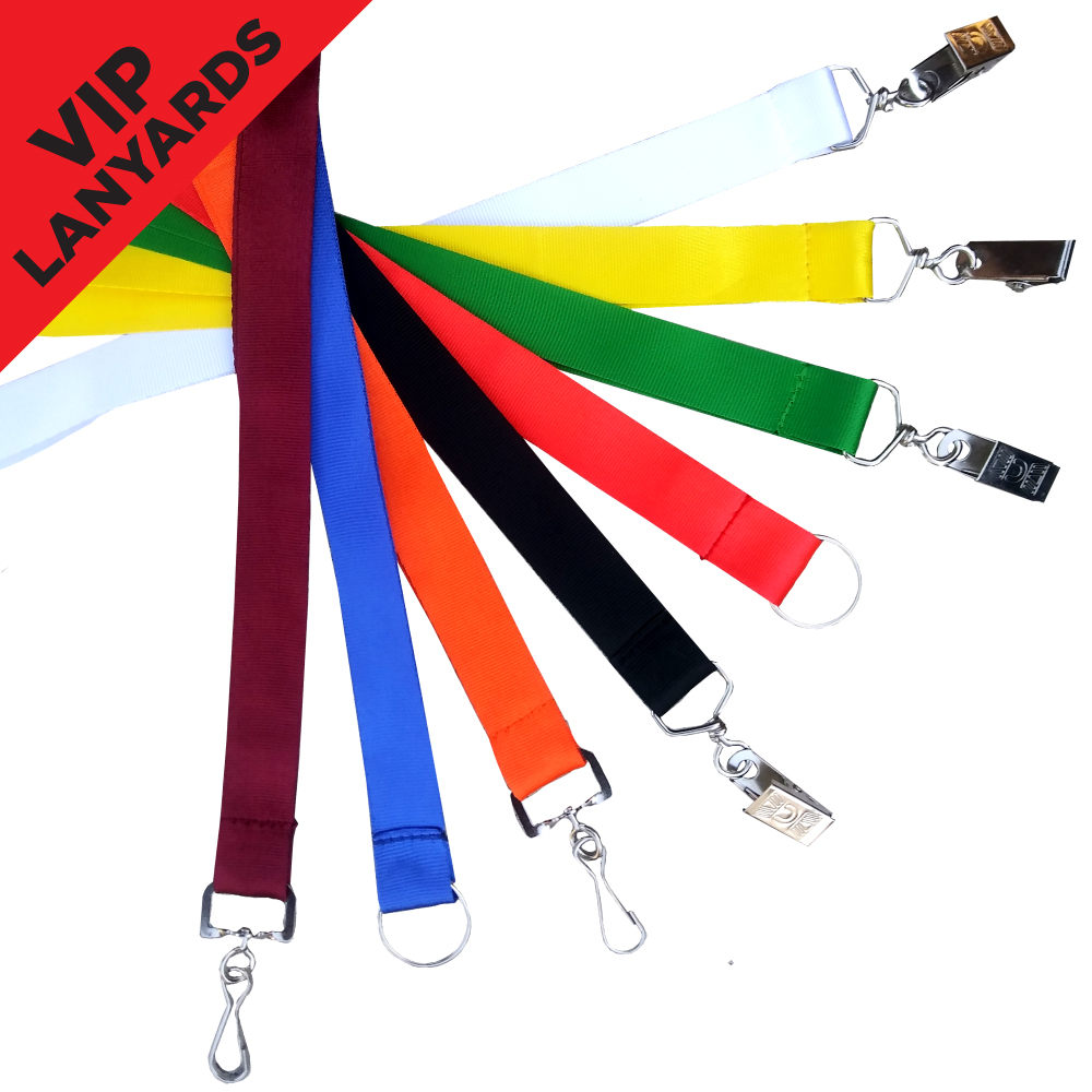 High End Blank VIP Lanyards