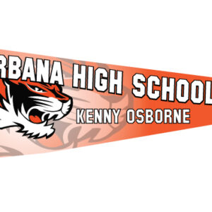 Personalized School Pennants with Student's Names